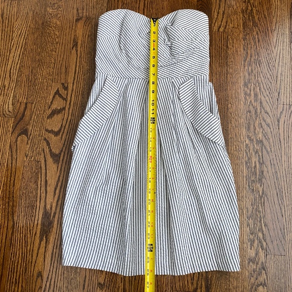 Stripe Strapless Dress - Sz 1 - Picture 3 of 11